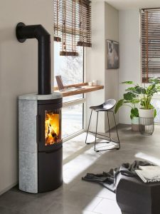 Kaminofen Angebot: Wiking Mala 4 mit Natursteinverkleidung statt € 2.829,- jetzt € 2.495,-