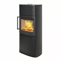 Kaminofen Angebot Wiking Pala 6 mit Smart Control schwarz, inkl Natursteinabdeckplatte statt € 3.744 jetzt € 2.999,-